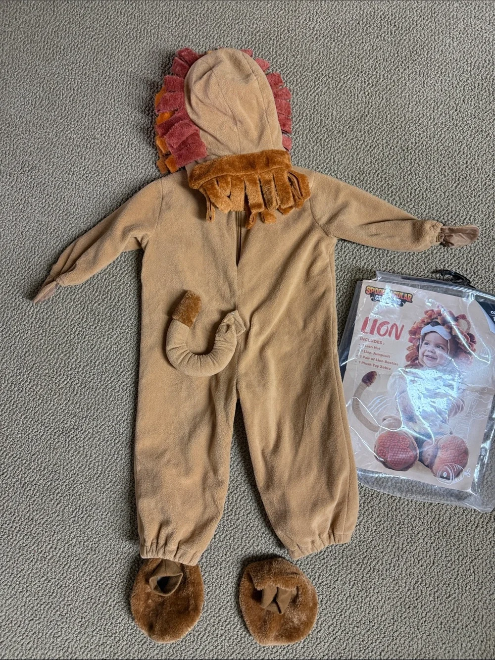 Spooktacular Creations Lion Costume size 18 - 24 months